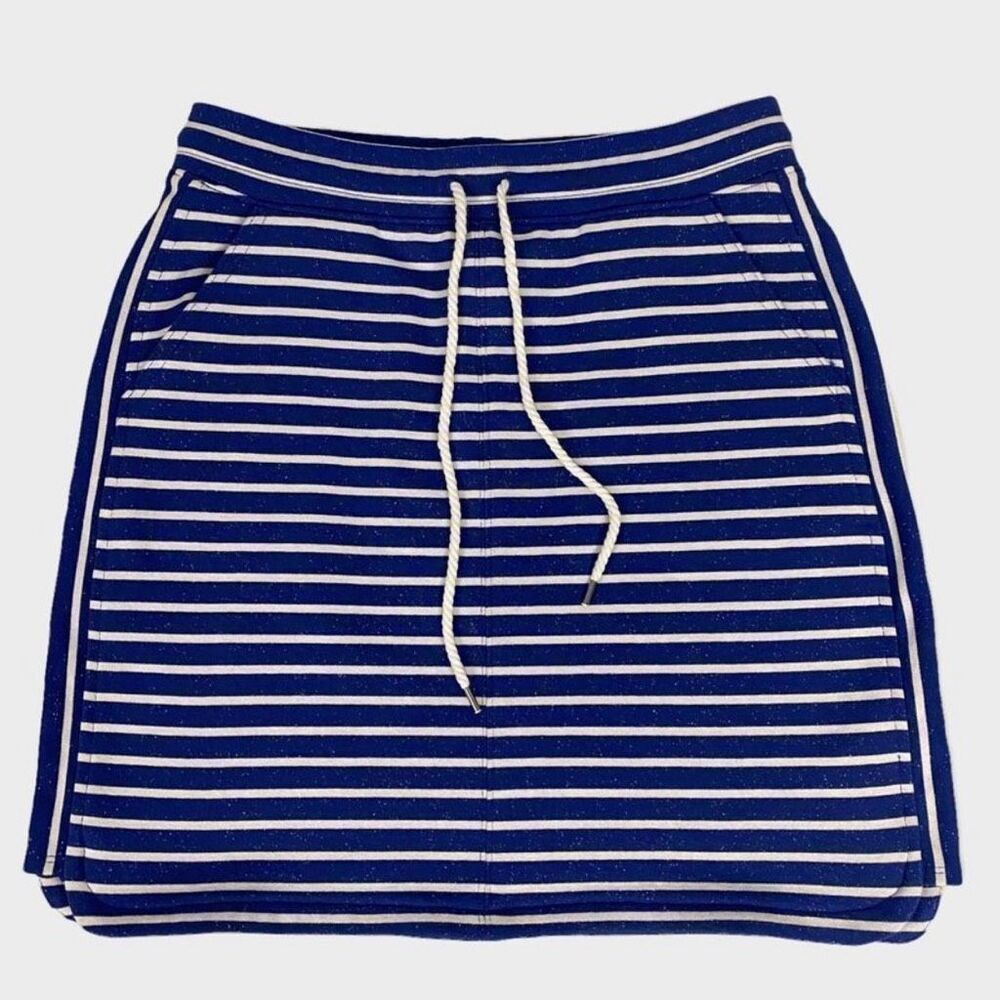 T by Talbots striped Terry cloth Skirt size P / 0-2